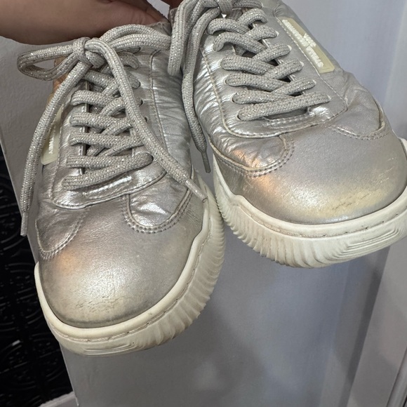 Stella McCartney Silver Sneakers - Picture 2 of 4